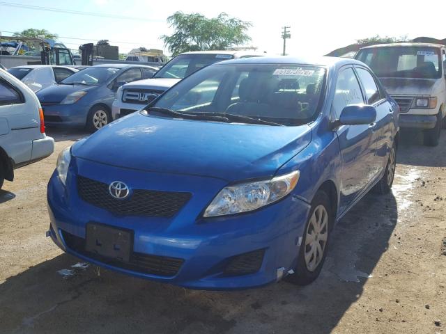 JTDBL40E799088864 - 2009 TOYOTA COROLLA BA BLUE photo 2