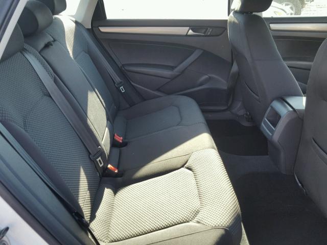 1VWAH7A37DC008421 - 2013 VOLKSWAGEN PASSAT S أبيض صورة 6