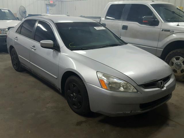 3HGCM56455G711108 - 2005 HONDA ACCORD LX SILVER photo 1