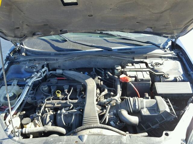 3FAFP07Z06R167936 - 2006 FORD FUSION SE BLUE photo 7