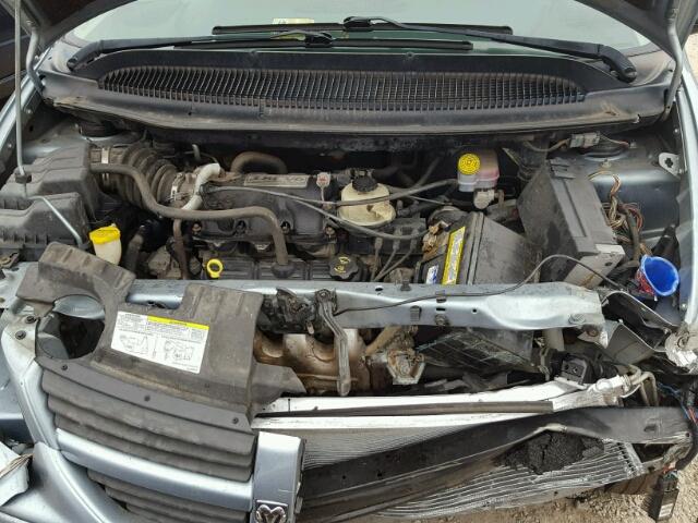 2D8GP44L75R513489 - 2005 DODGE GRAND CARA BLUE photo 7