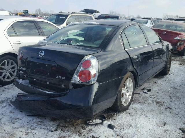 1N4AL11D65C361733 - 2005 NISSAN ALTIMA S BLACK photo 4