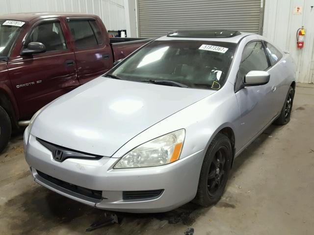 1HGCM82635A007867 - 2005 HONDA ACCORD EX SILVER photo 2