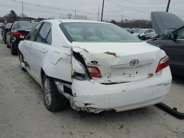 4T1BE46K97U699931 - 2007 TOYOTA CAMRY NEW WHITE photo 3