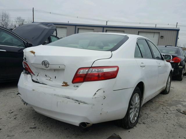 4T1BE46K97U699931 - 2007 TOYOTA CAMRY NEW WHITE photo 4