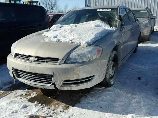 2G1WS57M891275703 - 2009 CHEVROLET IMPALA POL TAN photo 2