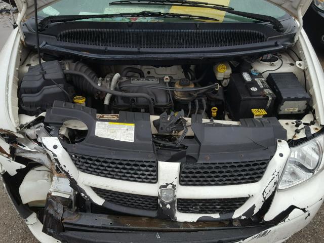 1D4GP45R94B552439 - 2004 DODGE CARAVAN SX WHITE photo 7