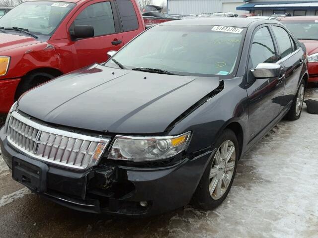 3LNHM26T37R671527 - 2007 LINCOLN MKZ GRAY photo 2