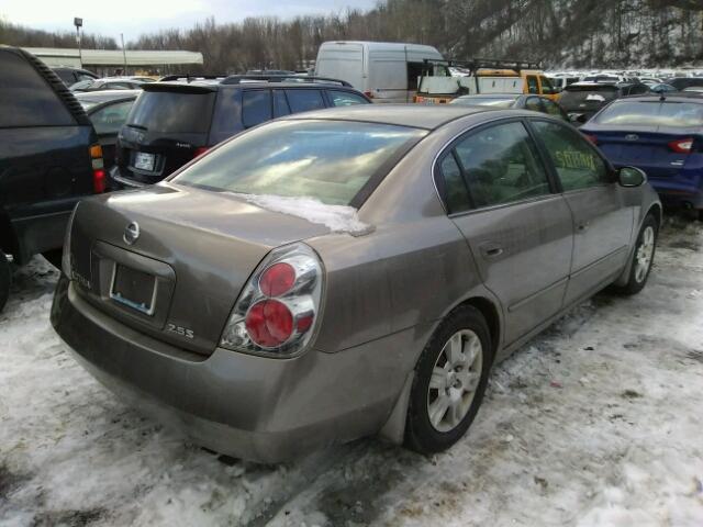 1N4AL11D25C133700 - 2005 NISSAN ALTIMA S BROWN photo 4