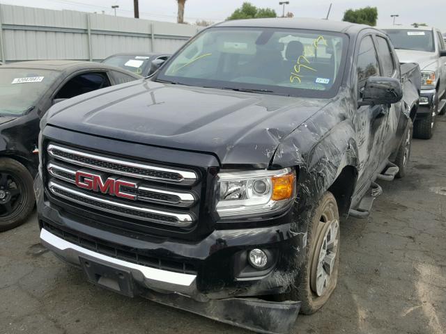 1GTG6CE39G1168967 - 2016 GMC CANYON SLE BLACK photo 2