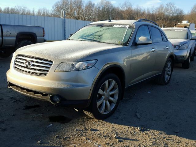 JNRBS08W33X001473 - 2003 INFINITI FX45 CREAM photo 2