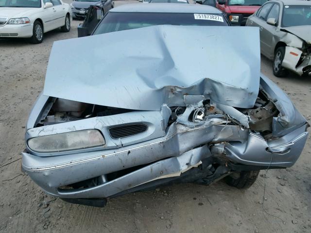 1G3HN52K7T4844663 - 1996 OLDSMOBILE 88 BASE BLUE photo 7