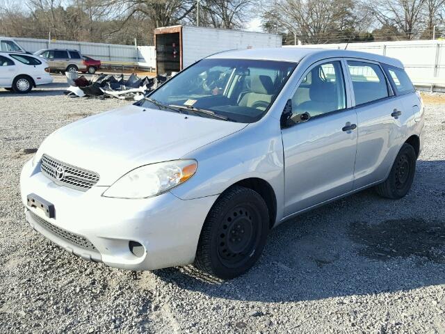 2T1KR32E67C661265 - 2007 TOYOTA COROLLA MA GRAY photo 2