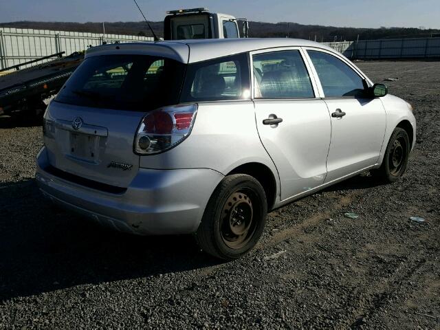 2T1KR32E67C661265 - 2007 TOYOTA COROLLA MA GRAY photo 4