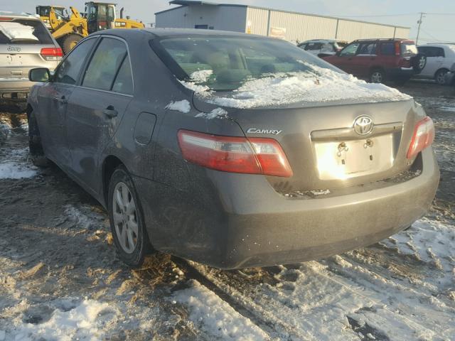 4T4BE46K19R098229 - 2009 TOYOTA CAMRY BASE GRAY photo 3