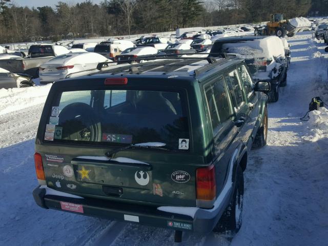 1J4FF68S4XL577263 - 1999 JEEP CHEROKEE S GREEN photo 9