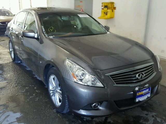 JN1CV6AR3FM520549 - 2015 INFINITI Q40 GRAY photo 1