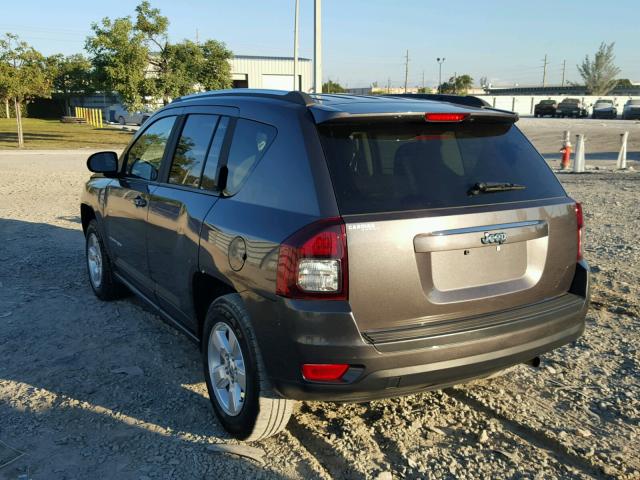 1C4NJCBA2FD149358 - 2015 JEEP COMPASS SP GRAY photo 3