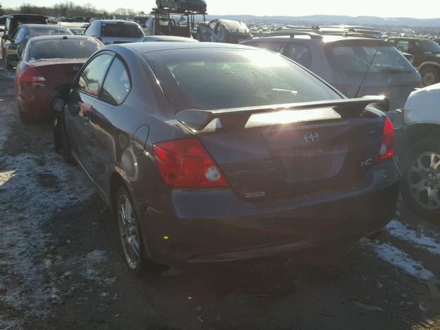JTKDE177770199529 - 2007 TOYOTA SCION TC GRAY photo 3