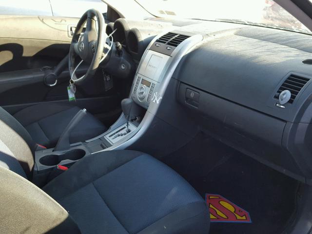 JTKDE177770199529 - 2007 TOYOTA SCION TC GRAY photo 5