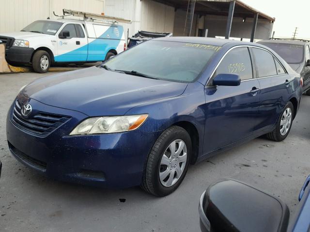 4T4BE46K39R063336 - 2009 TOYOTA CAMRY BASE BLUE photo 2