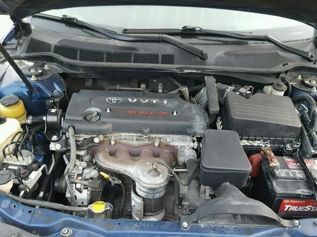 4T4BE46K39R063336 - 2009 TOYOTA CAMRY BASE BLUE photo 7
