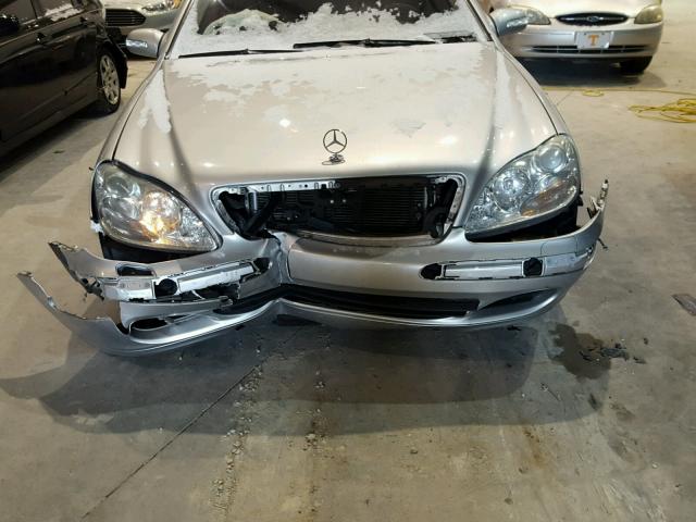 WDBNG83J56A464164 - 2006 MERCEDES-BENZ S 430 4MAT SILVER photo 7