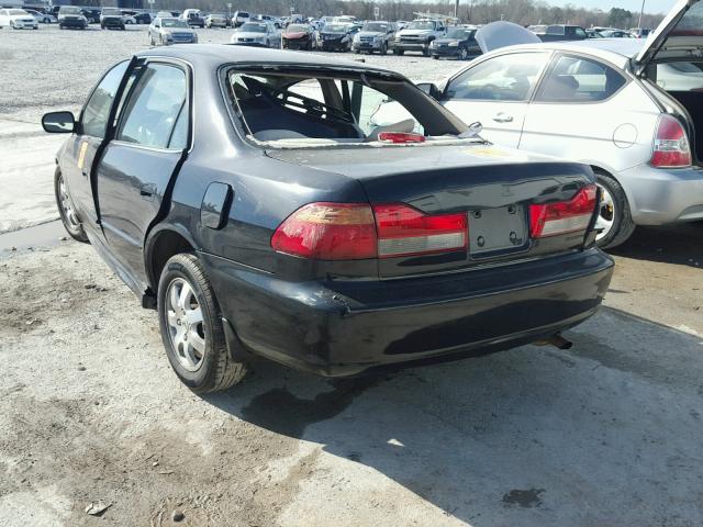 1HGCG56661A051615 - 2001 HONDA ACCORD EX BLACK photo 3