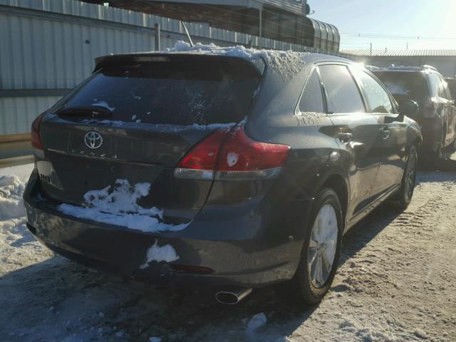 4T3ZE11AX9U017662 - 2009 TOYOTA VENZA BASE GRAY photo 4