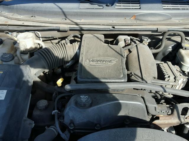 1GKET16S136132931 - 2003 GMC ENVOY XL GRAY photo 7