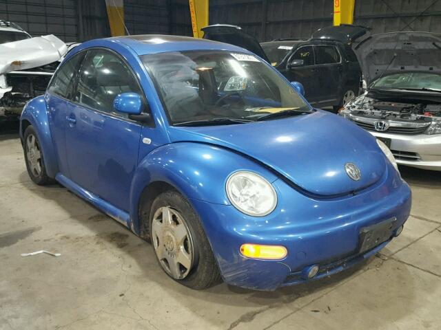3VWCA21C5YM495719 - 2000 VOLKSWAGEN NEW BEETLE 蓝色 照片 1