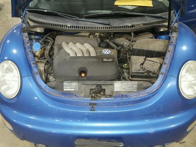 3VWCA21C5YM495719 - 2000 VOLKSWAGEN NEW BEETLE BLUE photo 7