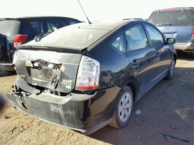 JTDKB20U677645108 - 2007 TOYOTA PRIUS BLACK photo 4