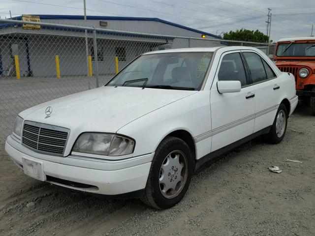 WDBHA28E8RF108550 - 1994 MERCEDES-BENZ C 280 WHITE photo 2