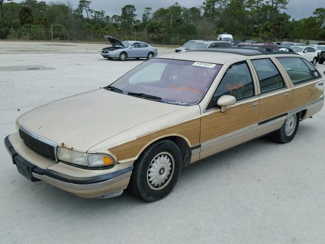 1G4BR82P1RR434732 - 1994 BUICK ROADMASTER TAN photo 2