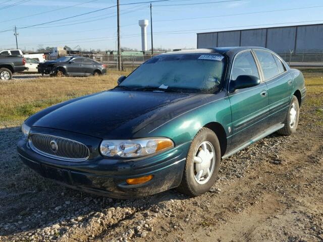 1G4HP54K6YU351020 - 2000 BUICK LESABRE CU GREEN photo 2