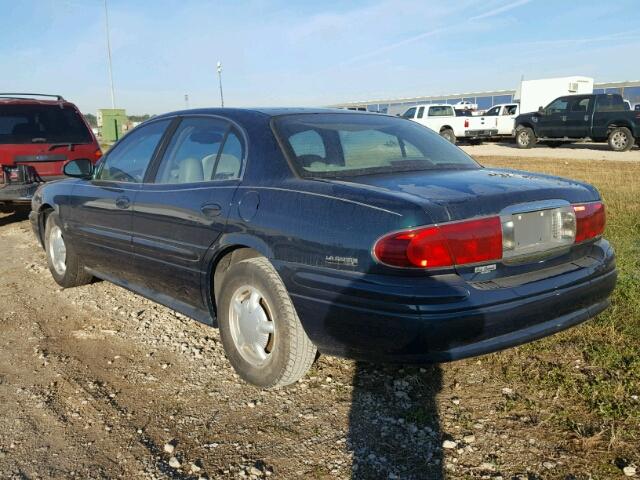 1G4HP54K6YU351020 - 2000 BUICK LESABRE CU GREEN photo 3