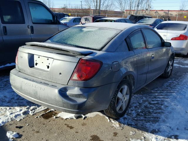 1G8AW15F77Z132095 - 2007 SATURN ION LEVEL GRAY photo 4