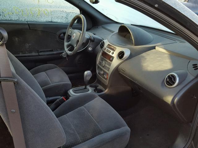 1G8AW15F77Z132095 - 2007 SATURN ION LEVEL GRAY photo 5