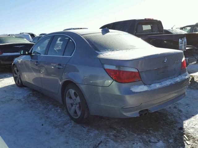 WBANF33556CS34507 - 2006 BMW 525 XI GRAY photo 3