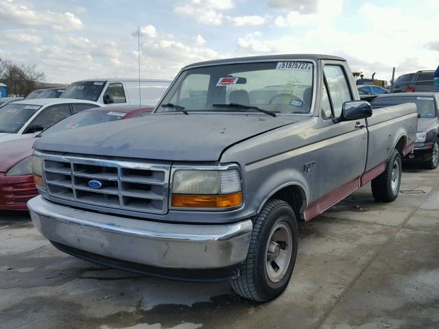 1FTDF15Y7SLA15780 - 1995 FORD F150 SILVER photo 2