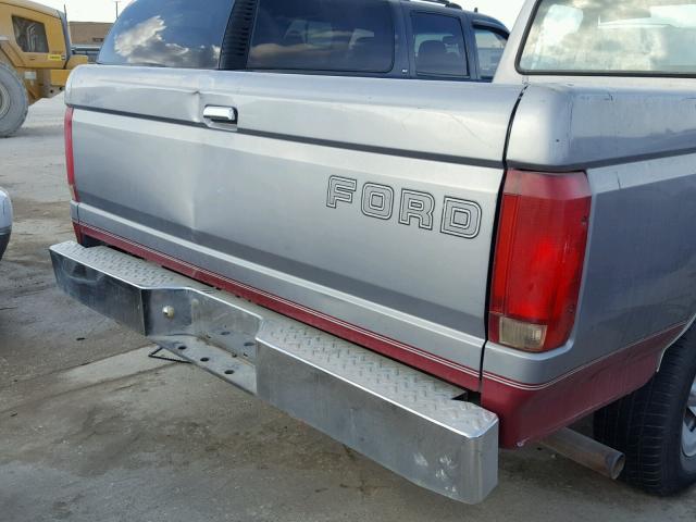 1FTDF15Y7SLA15780 - 1995 FORD F150 SILVER photo 9