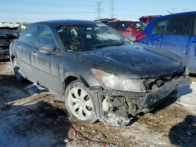 1HGCP368X8A053013 - 2008 HONDA ACCORD EXL GRAY photo 1