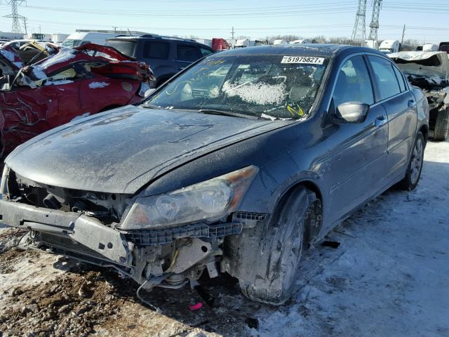 1HGCP368X8A053013 - 2008 HONDA ACCORD EXL GRAY photo 2