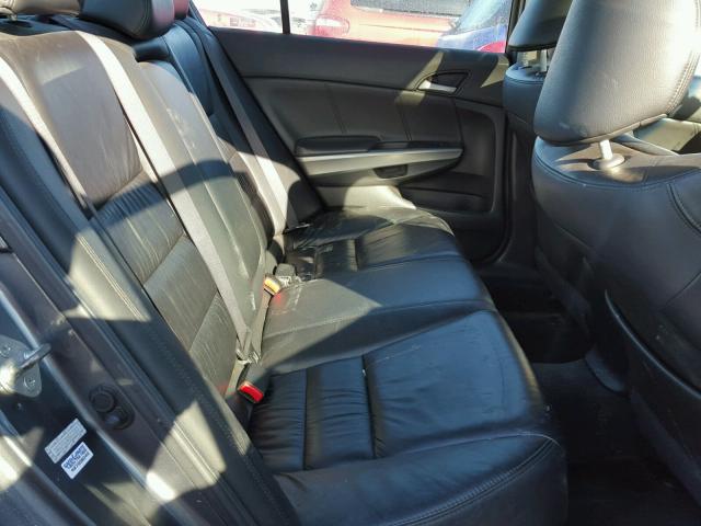 1HGCP368X8A053013 - 2008 HONDA ACCORD EXL GRAY photo 6