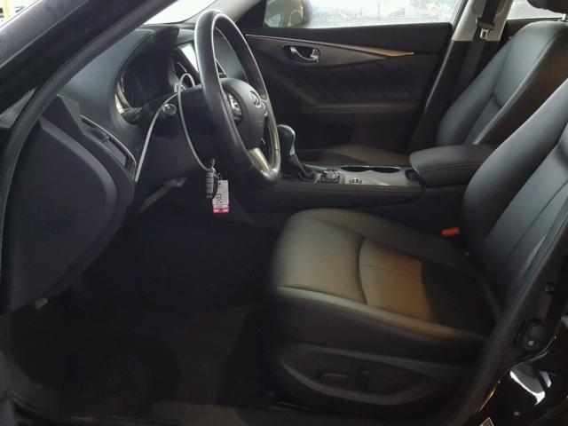 JN1BV7AP2FM358672 - 2015 INFINITI Q50 BASE Negro foto 5