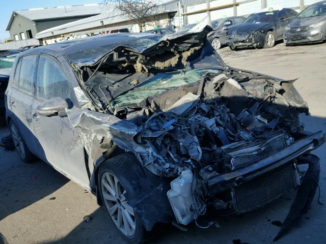 WVWNM7AJXCW227465 - 2012 VOLKSWAGEN GOLF 银色 照片 1