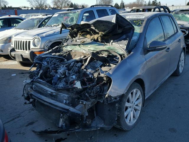 WVWNM7AJXCW227465 - 2012 VOLKSWAGEN GOLF 银色 照片 2