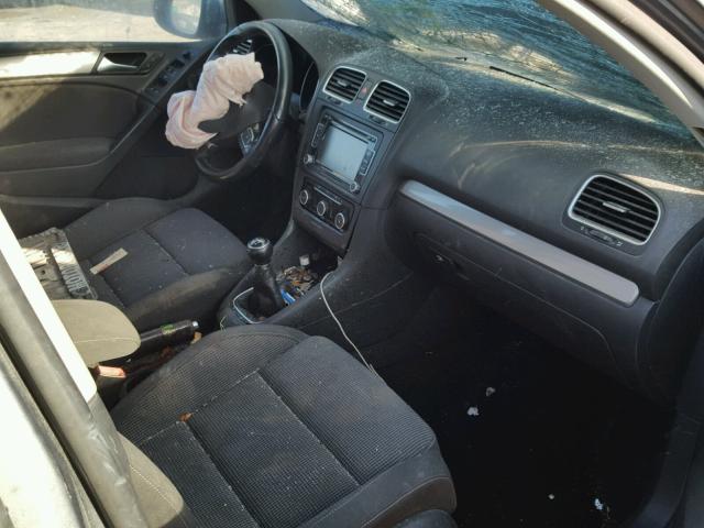 WVWNM7AJXCW227465 - 2012 VOLKSWAGEN GOLF 银色 照片 5