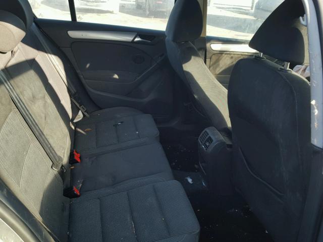 WVWNM7AJXCW227465 - 2012 VOLKSWAGEN GOLF 银色 照片 6